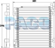 PACO CL3870/26 - Kondenser, kondisioner furqanavto.az