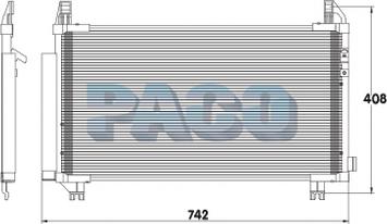 PACO MP5051 - Kondenser, kondisioner furqanavto.az