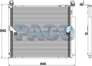 PACO MP5255 - Kondenser, kondisioner furqanavto.az