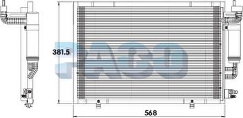 PACO MP5205/RD - Kondenser, kondisioner furqanavto.az