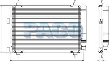 PACO PL5530/RD - Kondenser, kondisioner furqanavto.az