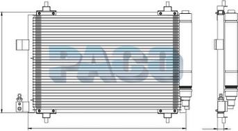 PACO PL5531/RD - Kondenser, kondisioner furqanavto.az