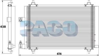 PACO PL5347 - Kondenser, kondisioner furqanavto.az