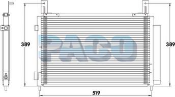 PACO PL5260 - Kondenser, kondisioner furqanavto.az