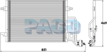 PACO PL3558 - Kondenser, kondisioner furqanavto.az