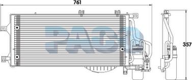 PACO PL3682/RD - Kondenser, kondisioner furqanavto.az
