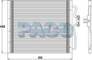 PACO PL3056 - Kondenser, kondisioner furqanavto.az