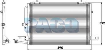 PACO PL3066 - Kondenser, kondisioner furqanavto.az