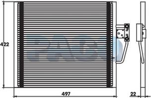 PACO PL3002 - Kondenser, kondisioner furqanavto.az
