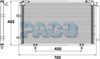 PACO PL3190 - Kondenser, kondisioner furqanavto.az