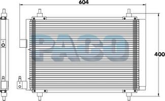 PACO PL3351 - Kondenser, kondisioner furqanavto.az