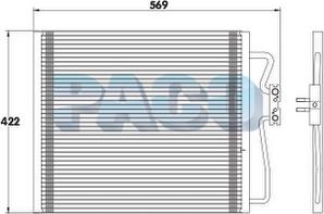 PACO PL3301 - Kondenser, kondisioner furqanavto.az