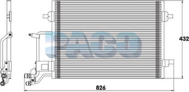 PACO PL3293 - Kondenser, kondisioner furqanavto.az