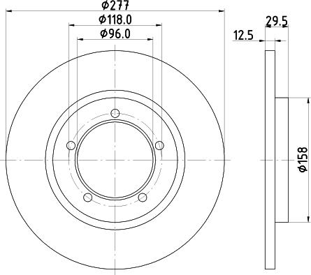 Pagid 54141 - Əyləc Diski furqanavto.az