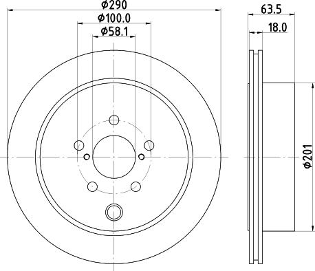 Pagid 55709 - Əyləc Diski furqanavto.az