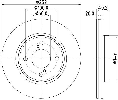 Pagid 56037 - Əyləc Diski furqanavto.az