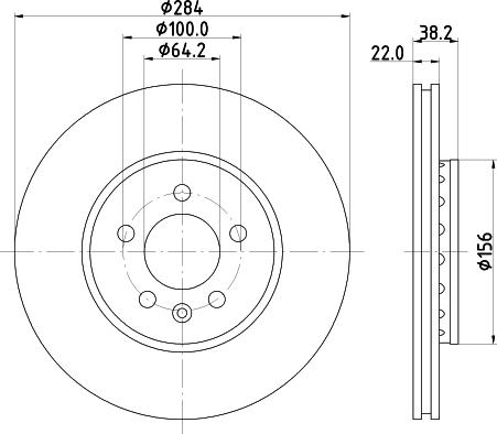 Pagid 50299 - Əyləc Diski furqanavto.az