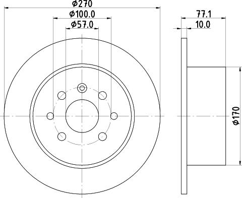 Pagid 52409 - Əyləc Diski furqanavto.az