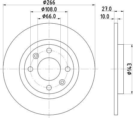 Pagid 52504 - Əyləc Diski furqanavto.az