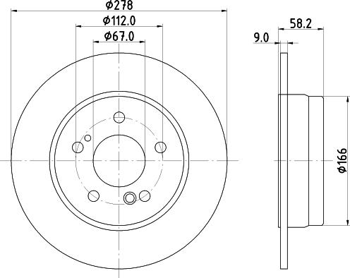 Pagid 52111 - Əyləc Diski furqanavto.az