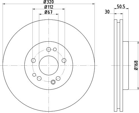 Pagid 52131 - Əyləc Diski furqanavto.az