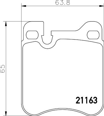 Pagid T1157 - Əyləc altlığı dəsti, əyləc diski furqanavto.az