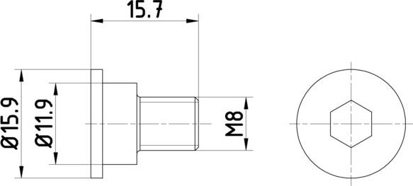 Pagid TPM0003 - Bolt, əyləc diski furqanavto.az