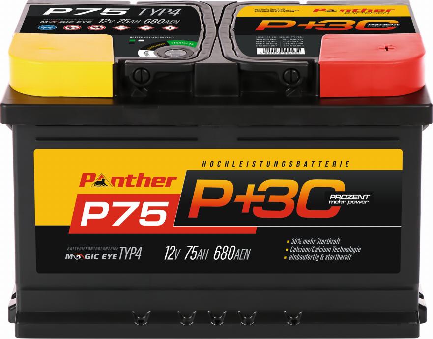 PANTHER SB.P75 - Başlanğıc batareyası furqanavto.az