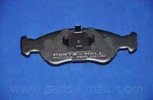 Parts-Mall PKC-010-S - Əyləc altlığı dəsti, əyləc diski furqanavto.az