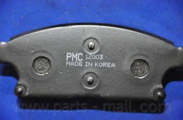 Parts-Mall PKC-028 - Əyləc altlığı dəsti, əyləc diski furqanavto.az