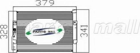 Parts-Mall PXNCJ-005 - Kondenser, kondisioner furqanavto.az