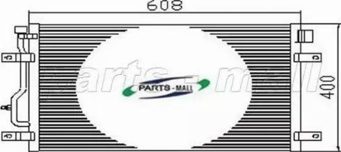 Parts-Mall PXNCT-004 - Kondenser, kondisioner furqanavto.az