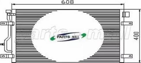 Parts-Mall PXNCT-005 - Kondenser, kondisioner furqanavto.az