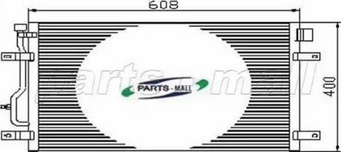 Parts-Mall PXNCT-006 - Kondenser, kondisioner furqanavto.az