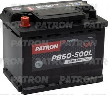 Patron PB60-500L - Başlanğıc batareyası furqanavto.az