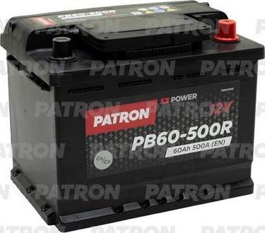 Patron PB60-500R - Başlanğıc batareyası furqanavto.az