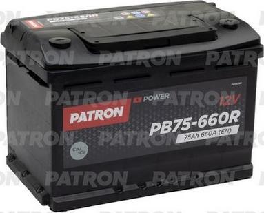 Patron PB75-660R - Başlanğıc batareyası furqanavto.az