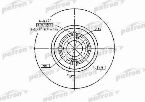 Patron PBD9559 - Əyləc Diski furqanavto.az