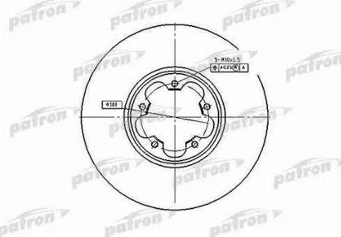 Patron PBD4216 - Əyləc Diski furqanavto.az