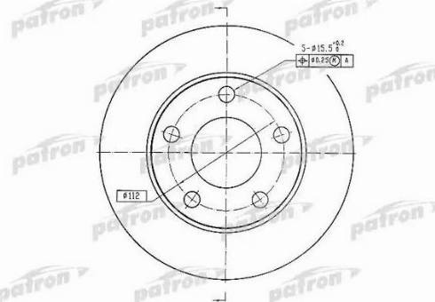 Patron PBD2666 - Əyləc Diski furqanavto.az