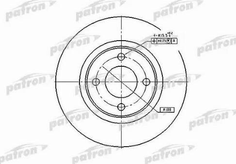 Patron PBD2601 - Əyləc Diski furqanavto.az