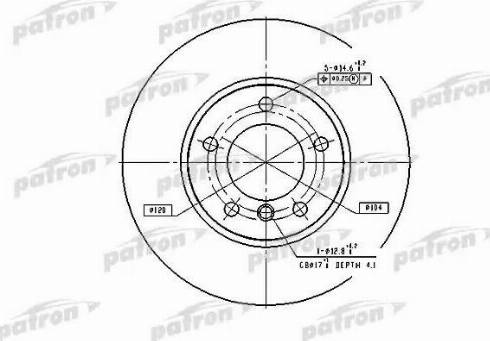 Patron PBD2769 - Əyləc Diski furqanavto.az