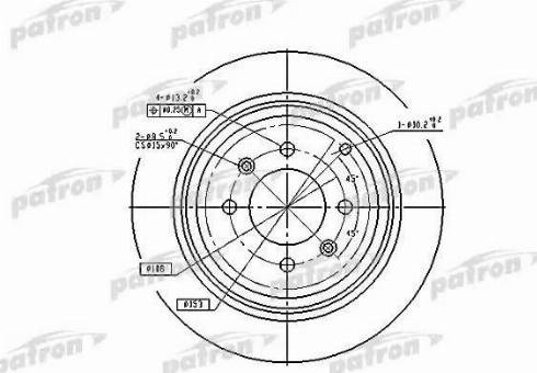 Patron PBD2781 - Əyləc Diski furqanavto.az