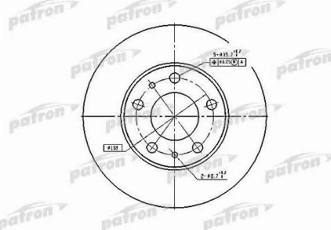 Patron PBD2728 - Əyləc Diski furqanavto.az