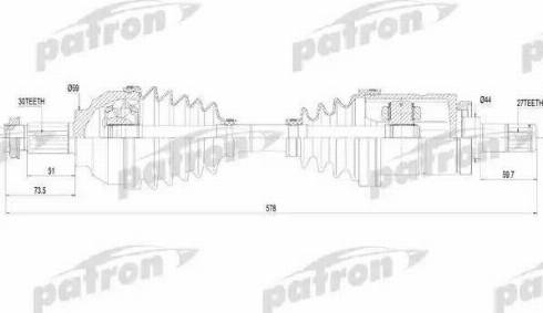 Patron PDS4620 - Sürücü mili furqanavto.az