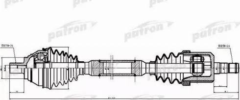 Patron PDS6877 - Sürücü mili furqanavto.az