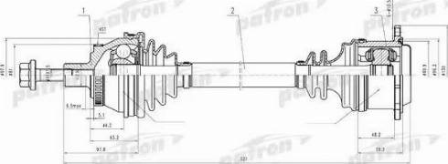 Patron PDS0692 - Sürücü mili furqanavto.az