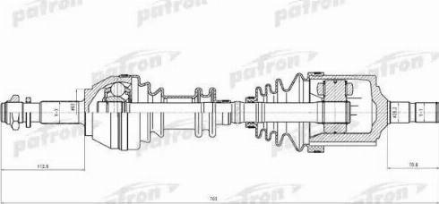 Patron PDS0082 - Sürücü mili furqanavto.az