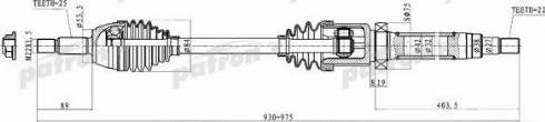 Patron PDS0222 - Sürücü mili furqanavto.az