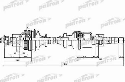 Patron PDS1518 - Sürücü mili furqanavto.az